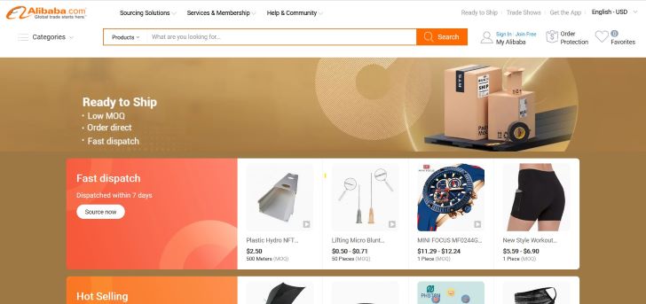 Alibaba Dropshipping