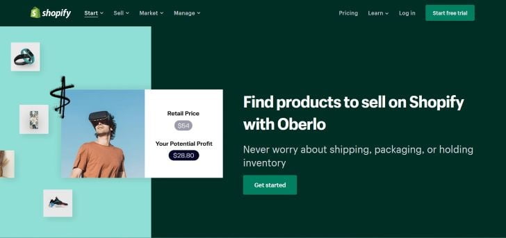 Oberlo Dropshipping